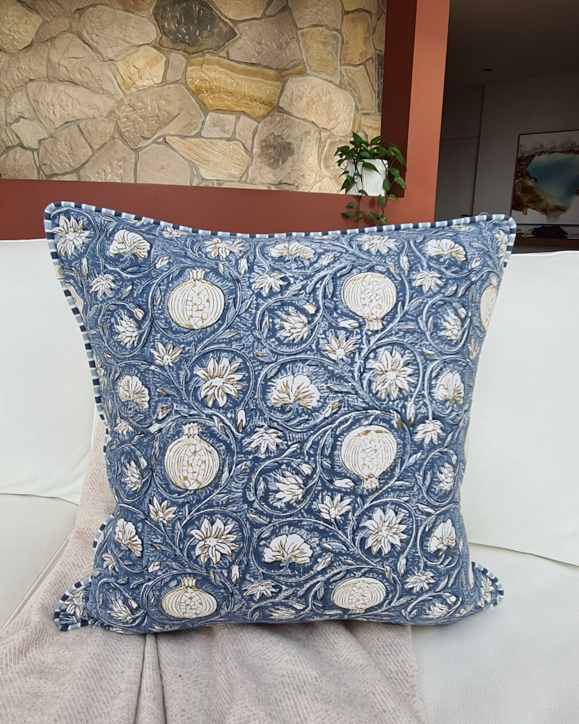 Adele Pomegranate Cushion - Cover Only