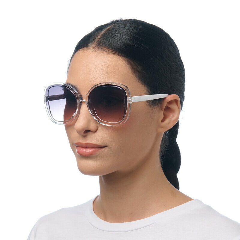 Anna Sunglasses – Clear Frame