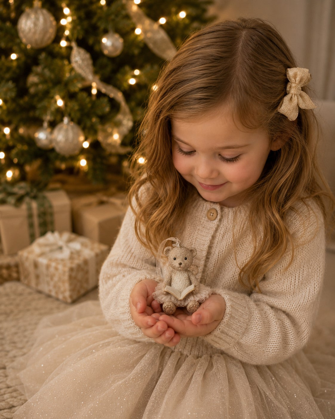 Theo the Storybook Bear Christmas Ornament