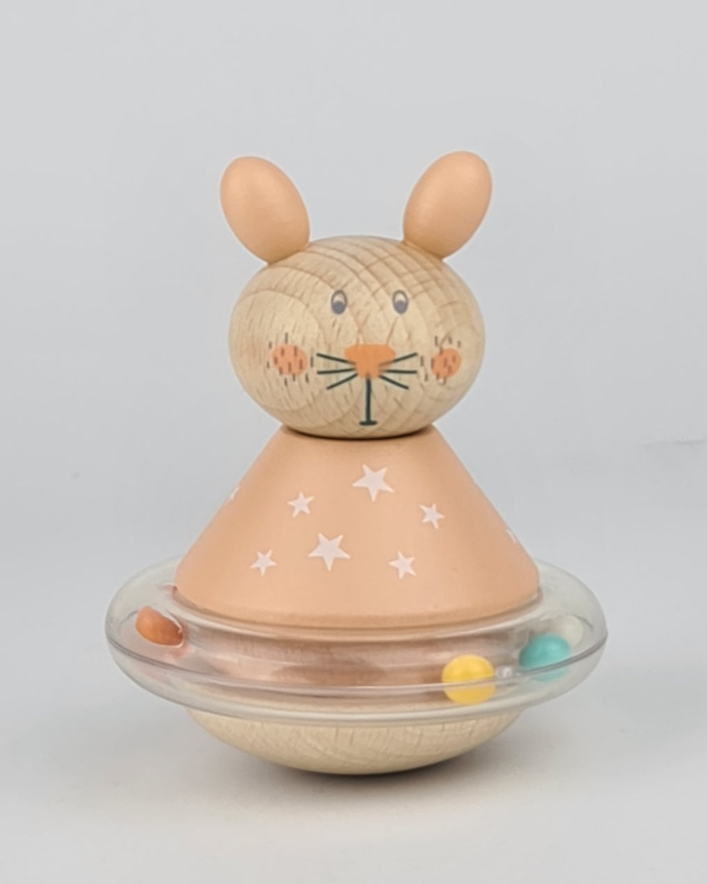 Betsy the Bunny Roly-Poly – A Gentle Tumble and Wiggle Toy