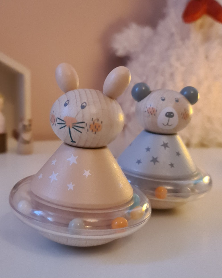 Betsy the Bunny Roly-Poly – A Gentle Tumble and Wiggle Toy