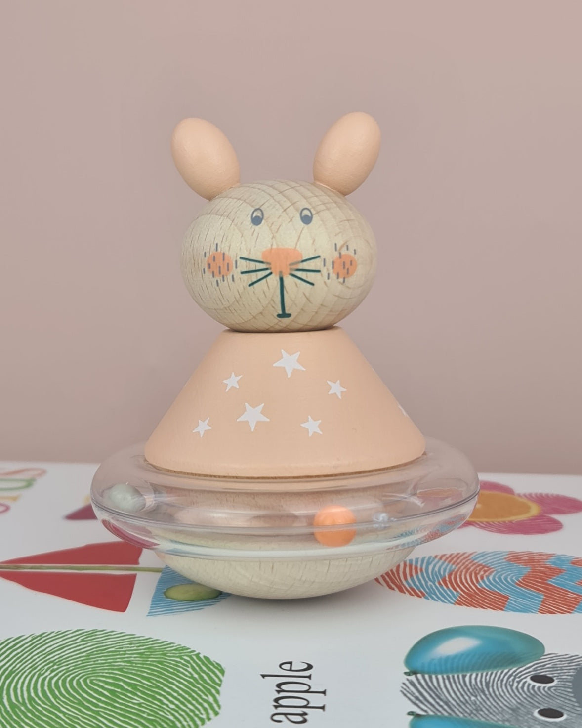 Betsy the Bunny Roly-Poly – A Gentle Tumble and Wiggle Toy