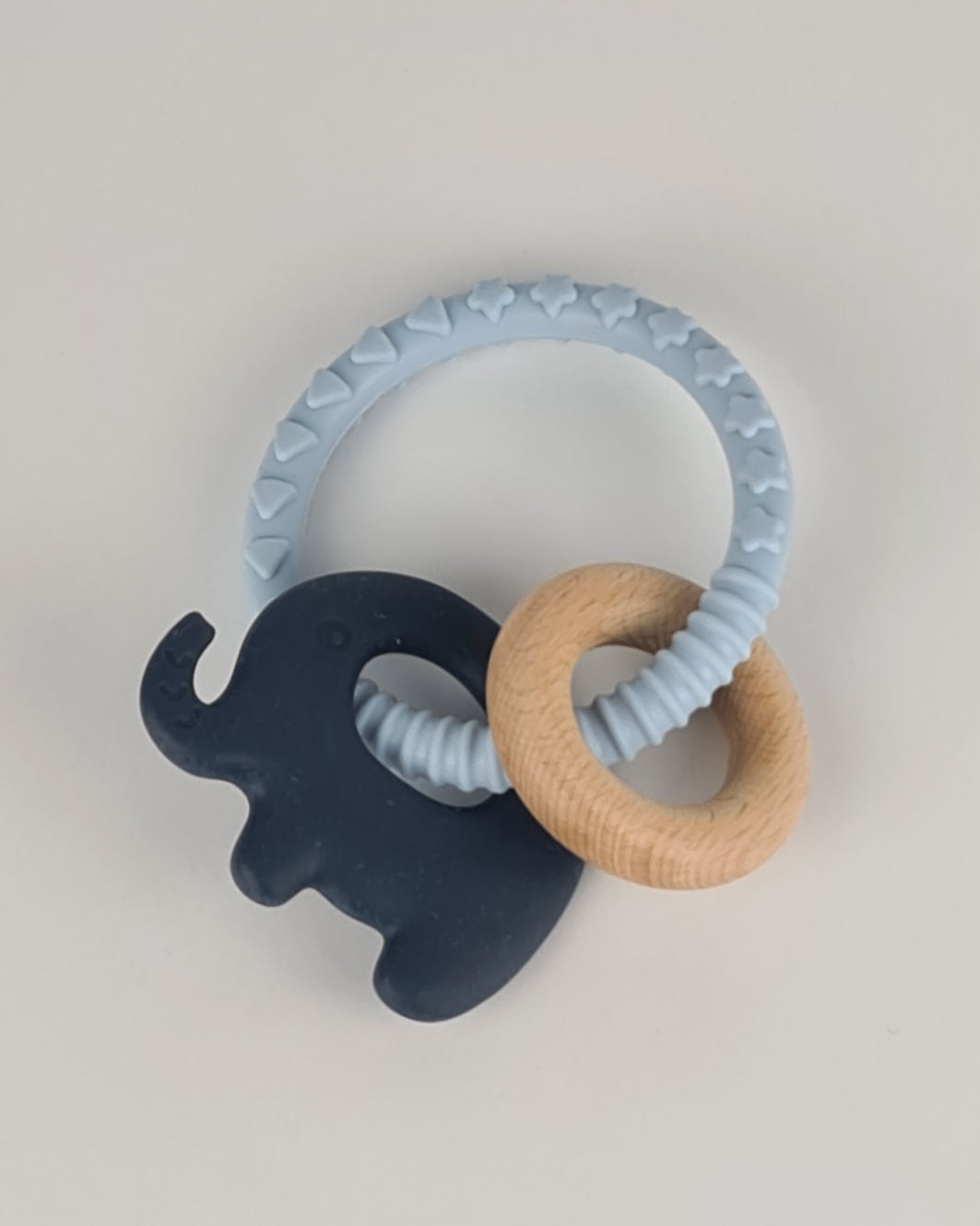 Billy Teether Ring - Blue