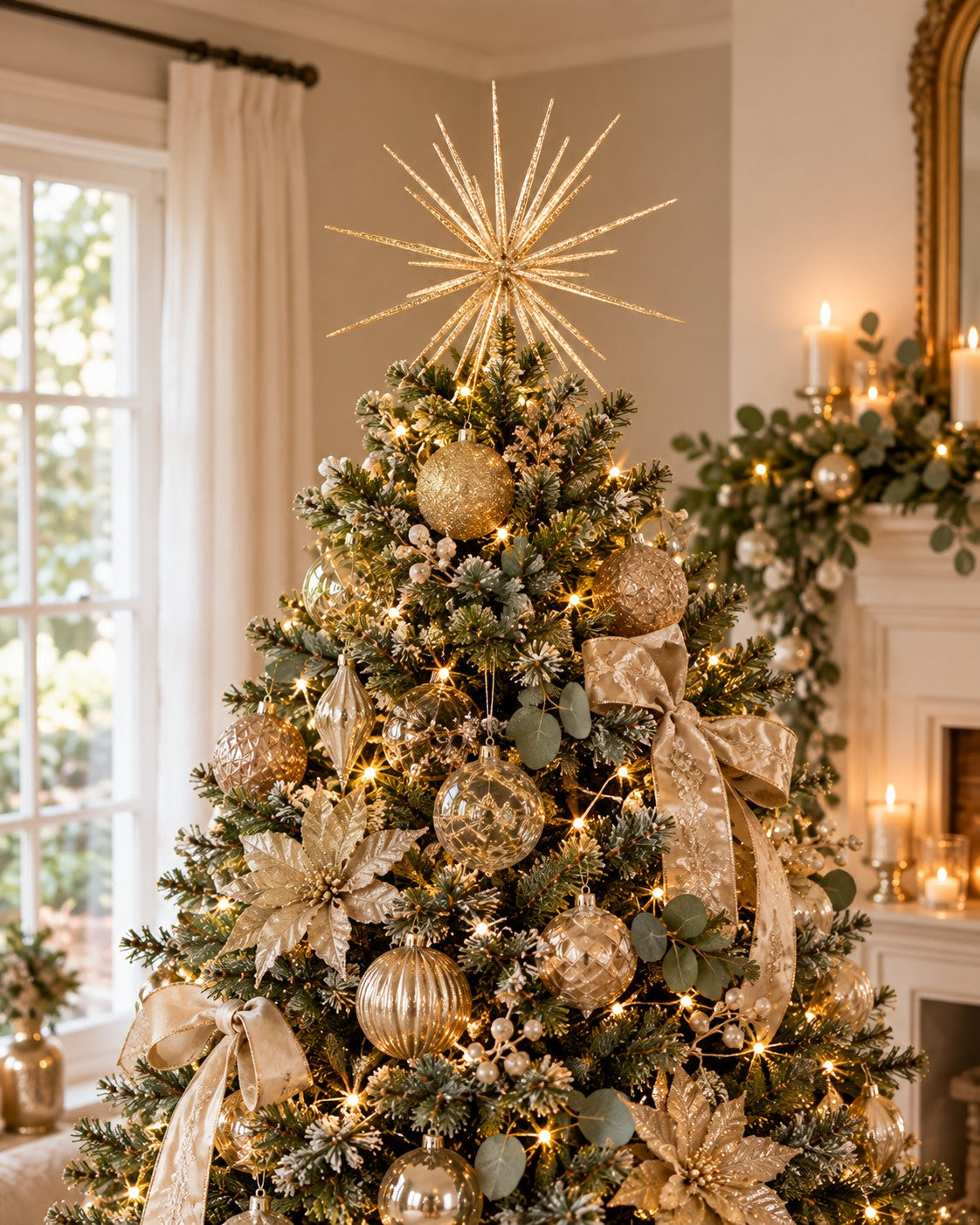Celeste Starburst Tree Topper