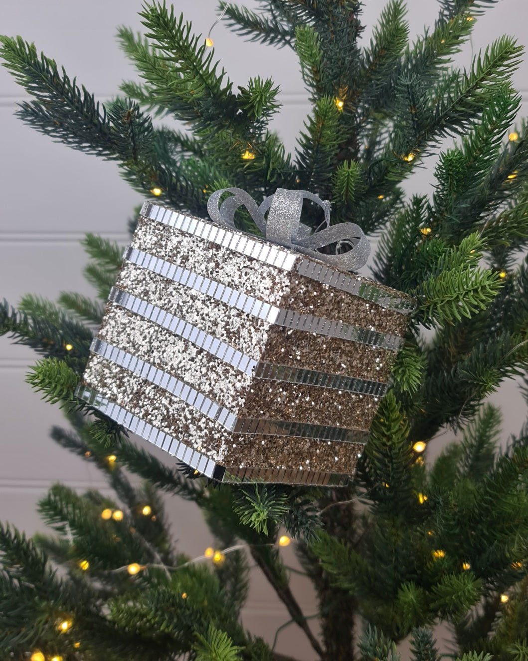 Champagne Glitter Gift Box