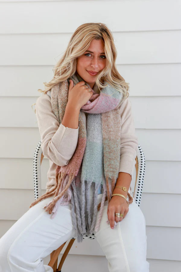 Clara – Blossom Mist Scarf