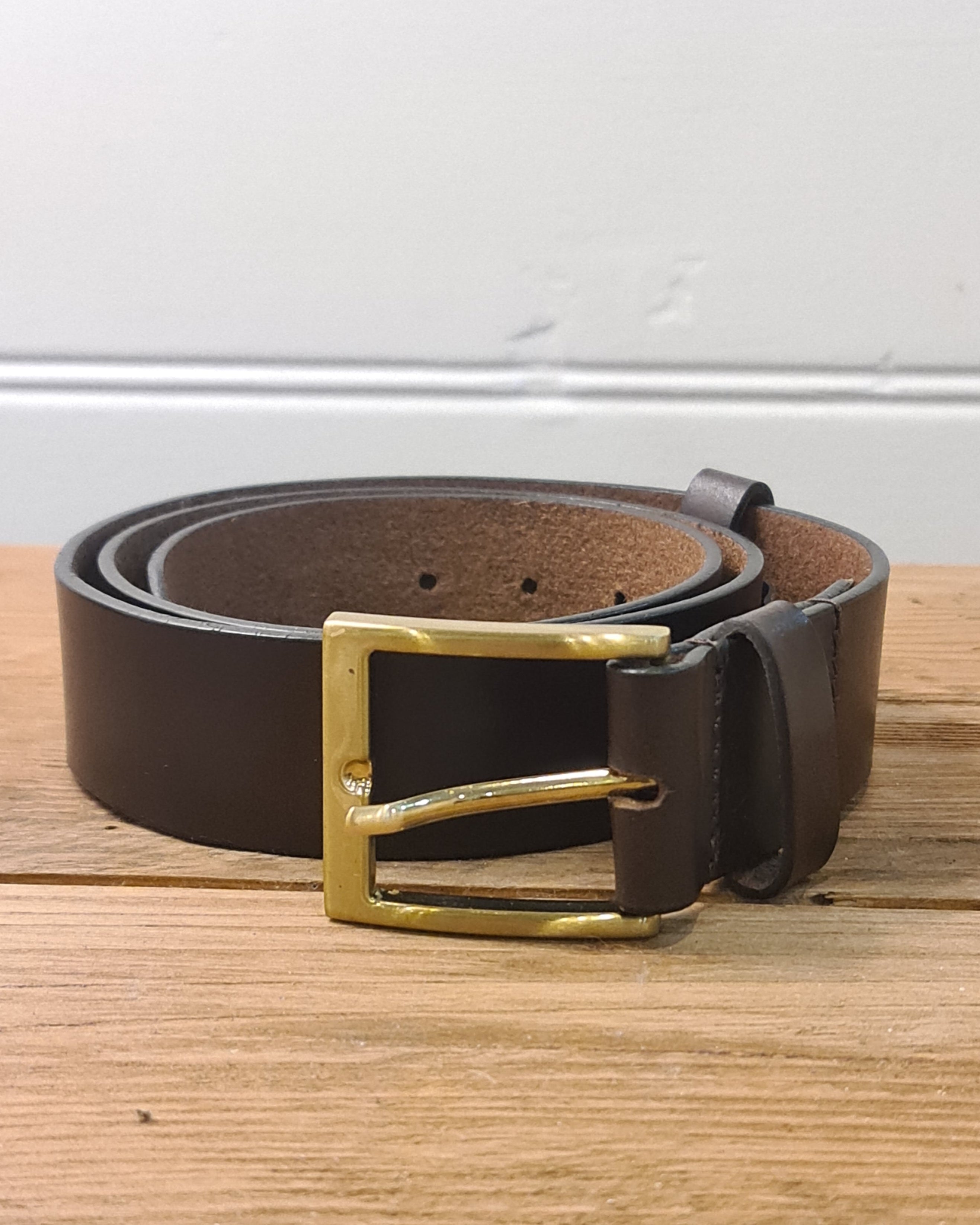 Classic Leather Belt – Cocoa