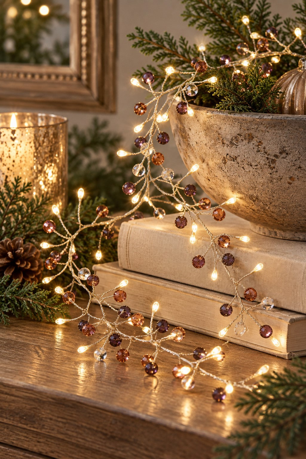 Coco Cluster LED Garland – 1.8m