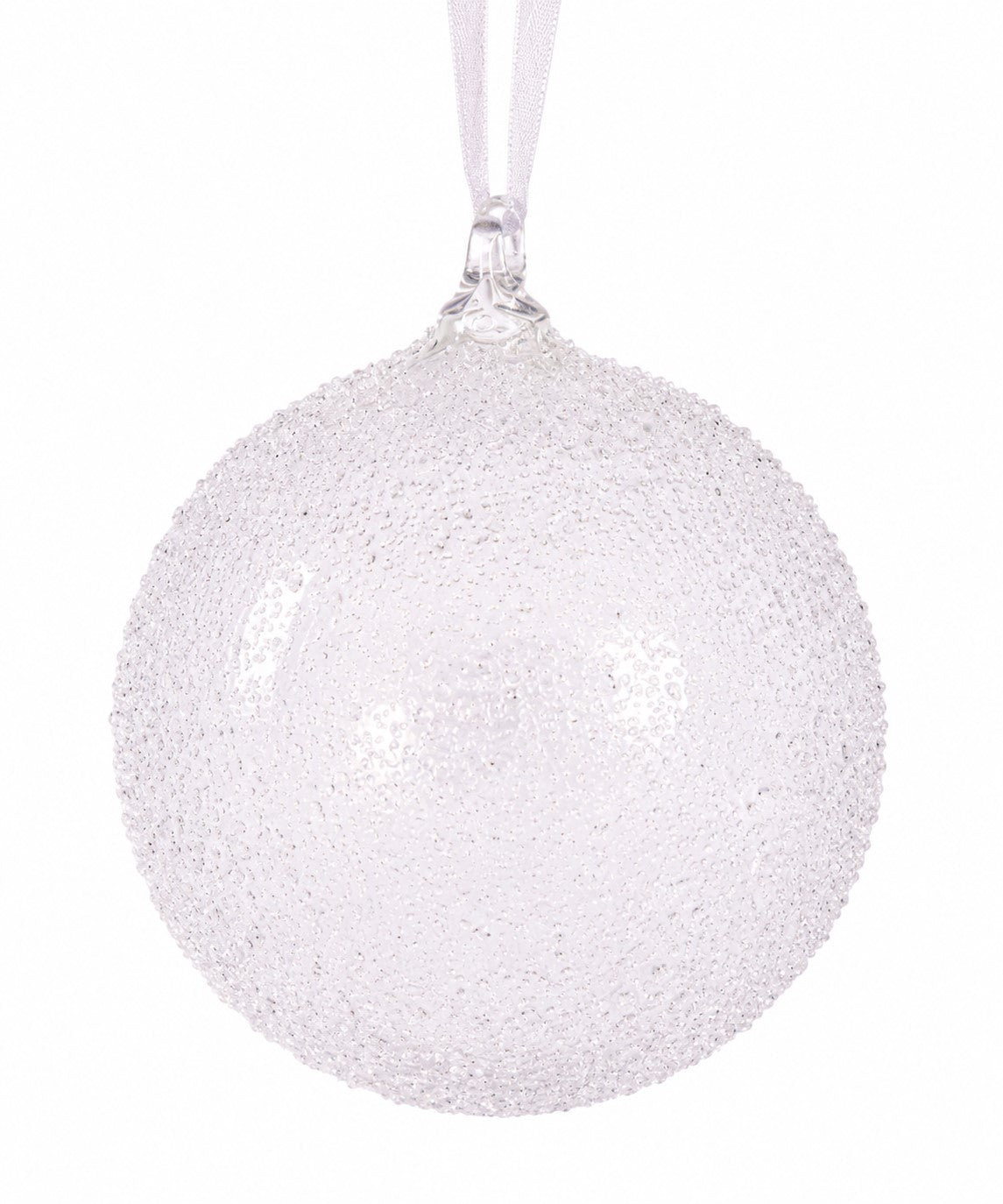 Crystal Dew Glass Bauble