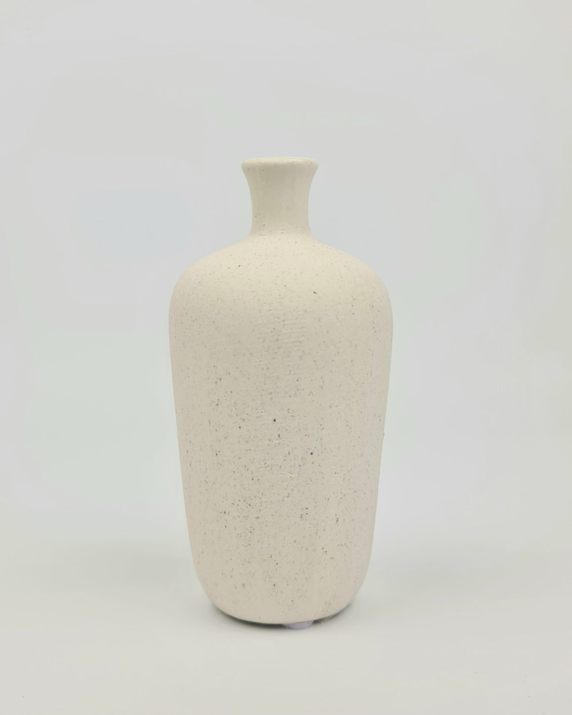 Drift Textured Vase – White Chalk