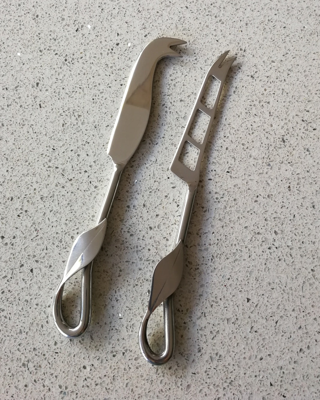 Forged Steel Cheese Knife Set – Choose from Heart, Leaf or Knot