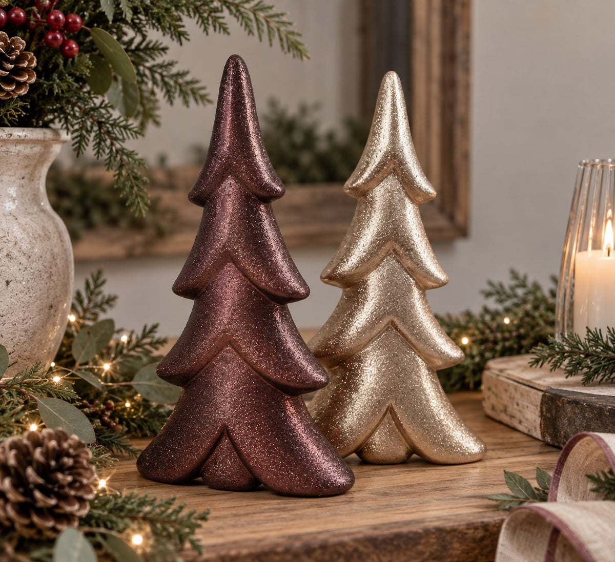 Shimmer Christmas Tree – 23cm
