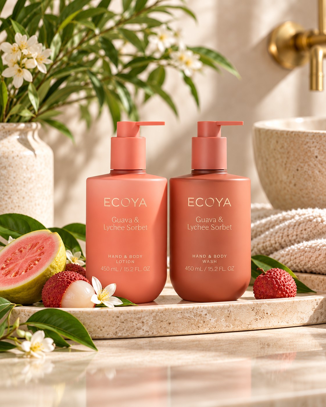 Guava & Lychee Sorbet Hand & Body Lotion