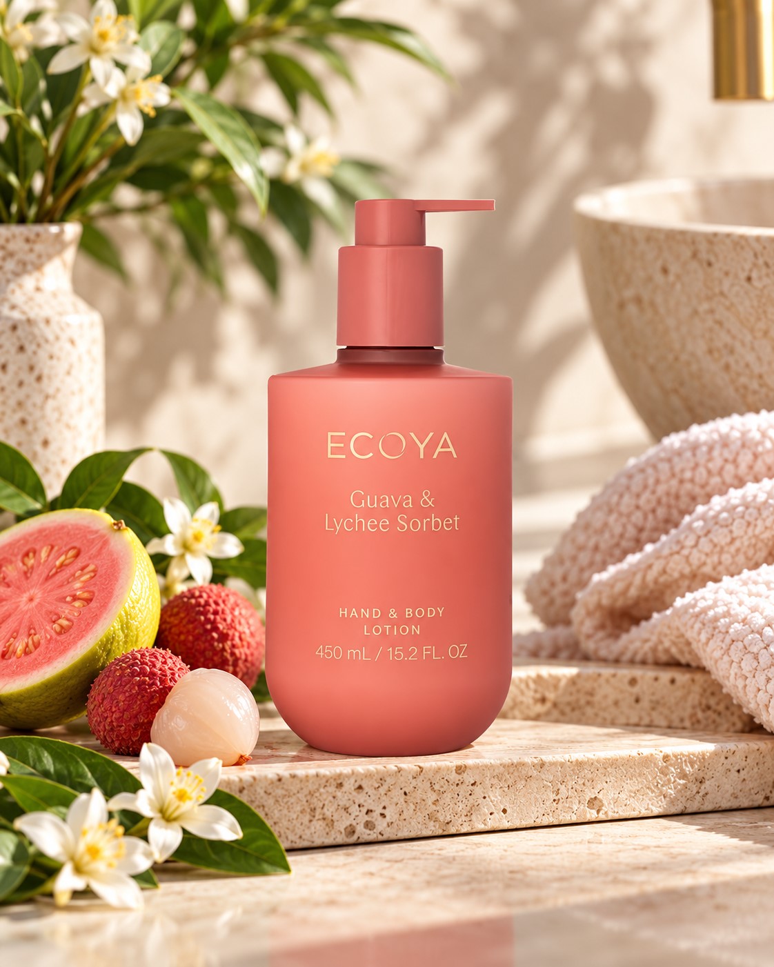 Guava & Lychee Sorbet Hand & Body Lotion