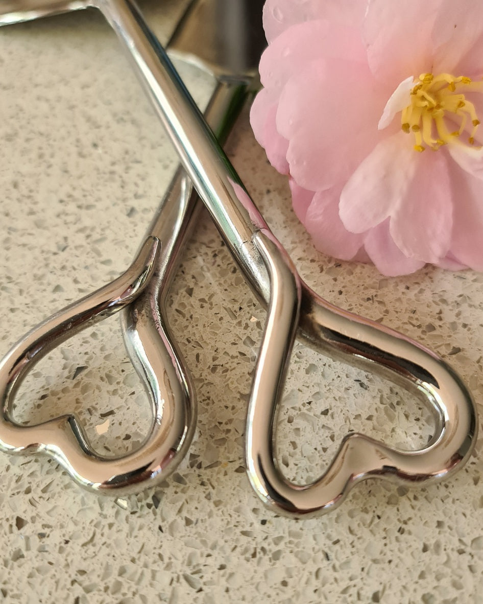 Heart Cake Server Set (2 piece)