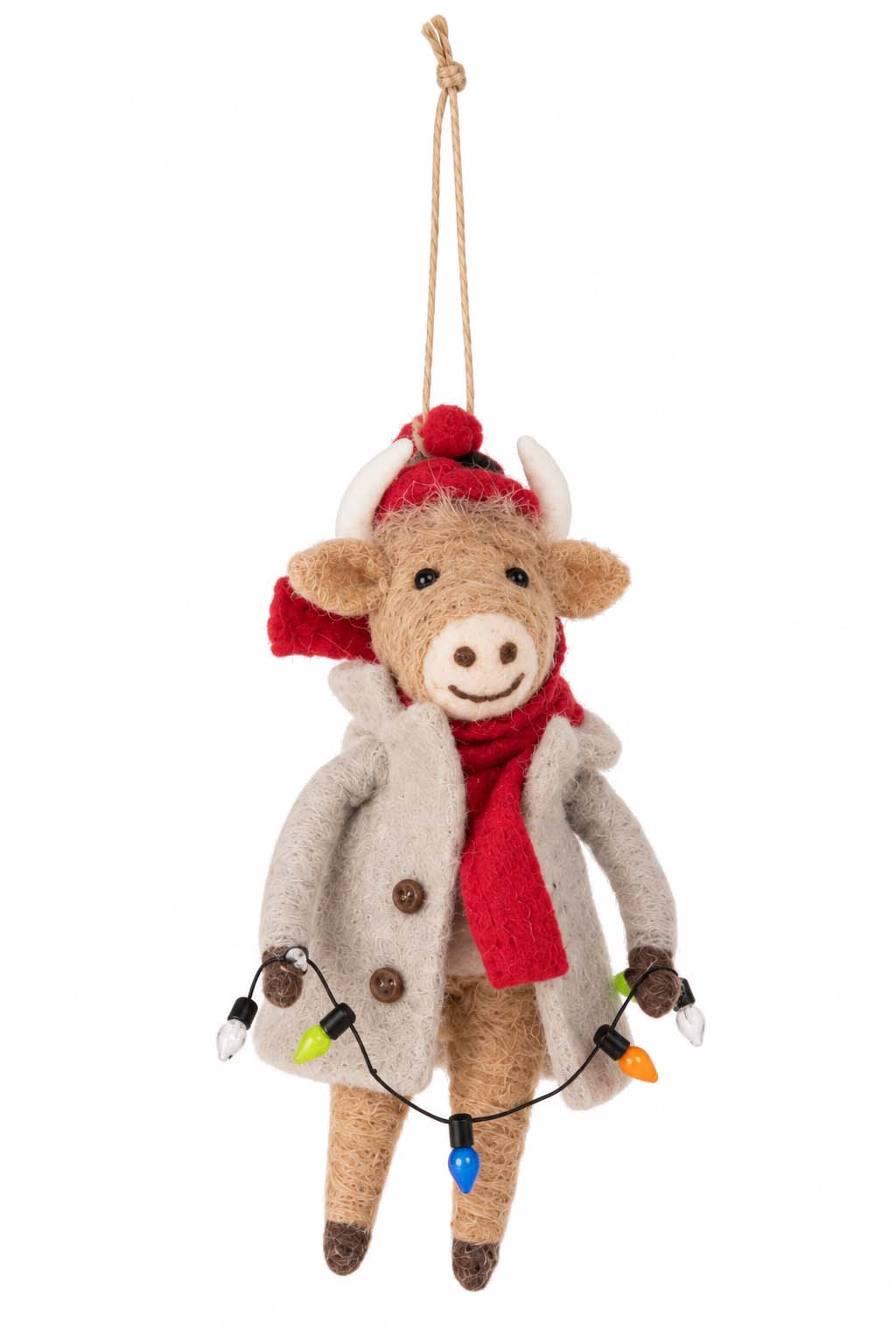 Christmas Highland Cow – Stella & Hamish