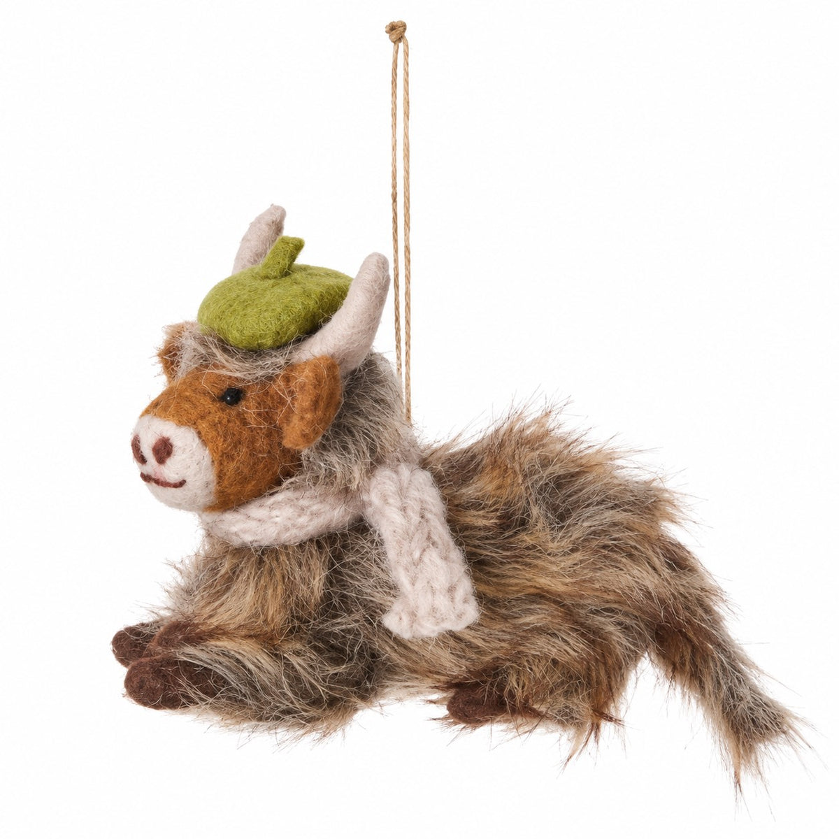 Highland Cow Ornaments – Hamish & Angus