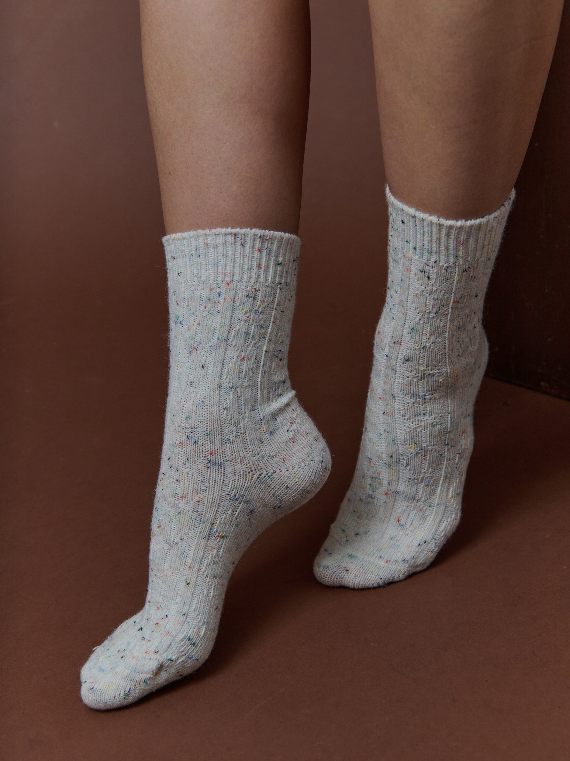 Jellybean Crew Socks - Speckles