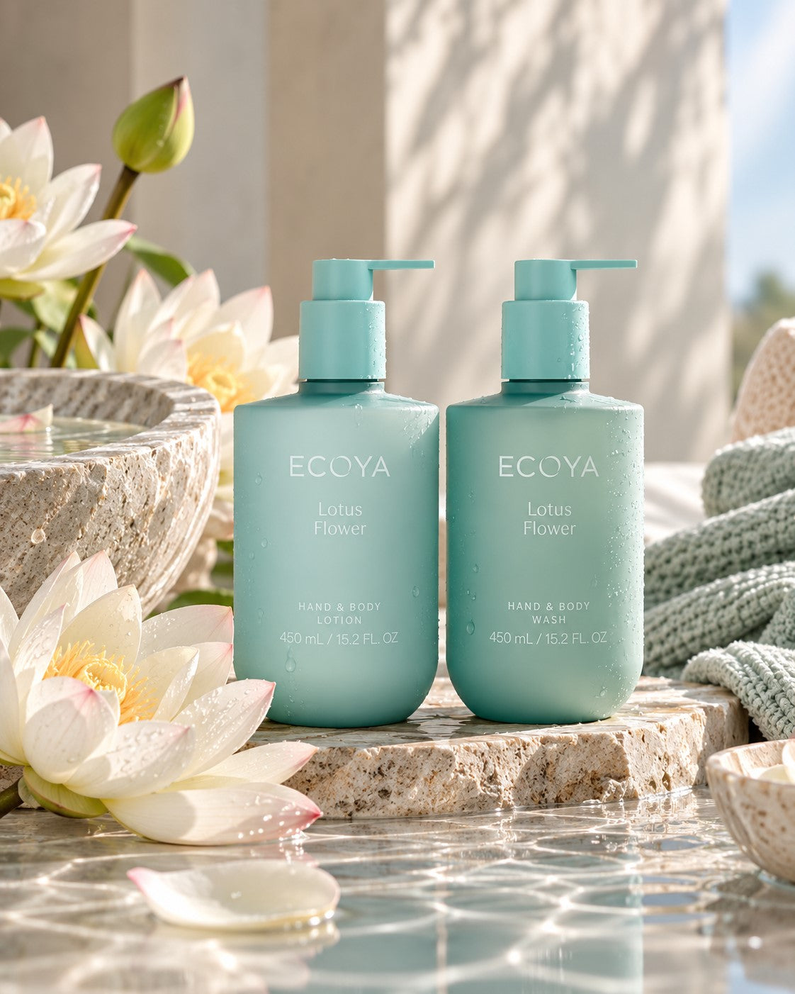 Lotus Flower Hand & Body Lotion - 450ml