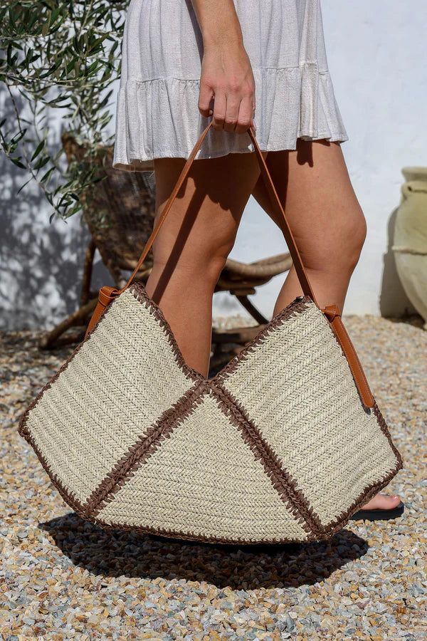 Lucia Woven Tote