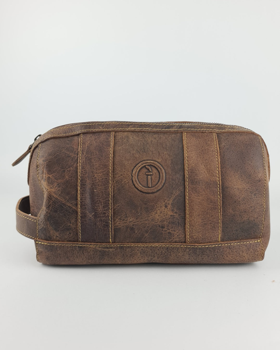Men's Leather Toiletry Bag