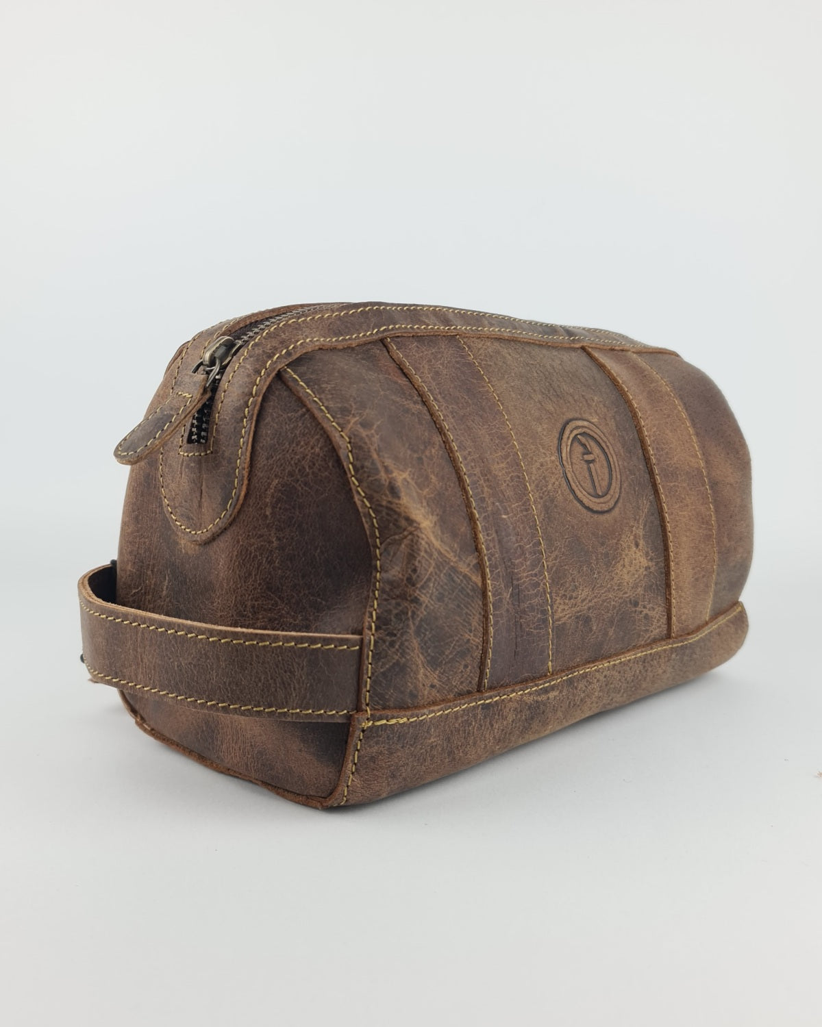 Men's Leather Toiletry Bag