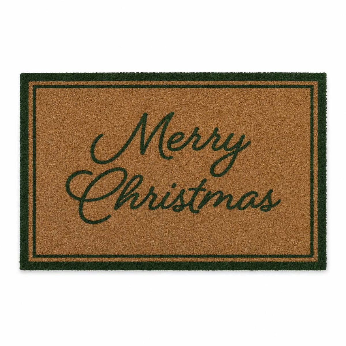Merry Christmas Coir Doormat 60 × 90cm