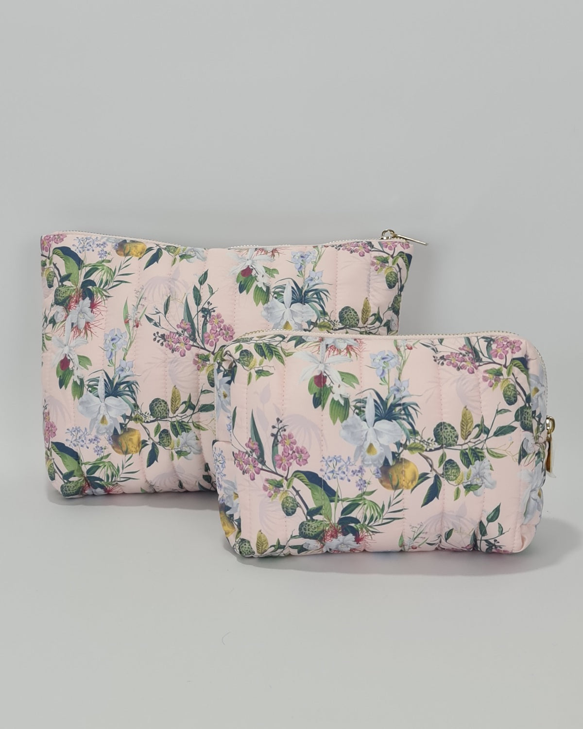 Morning Posy Cosmetic Bag - Pink