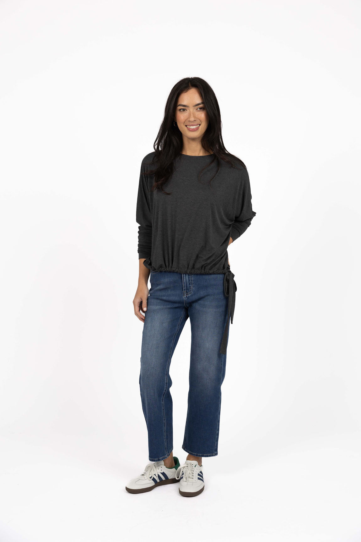 Nina Top - Charcoal