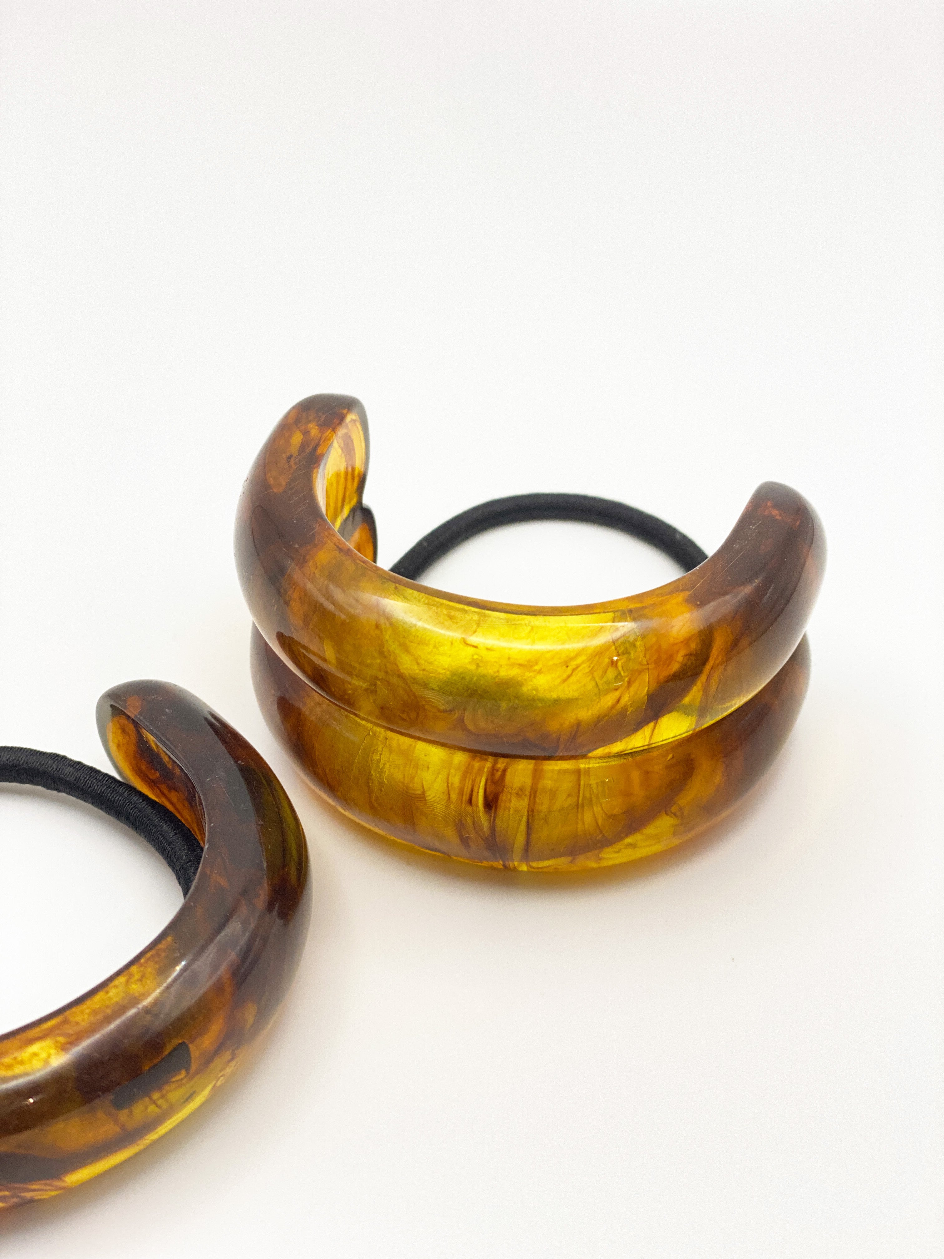 Orella Loop Hair Tie - Brown