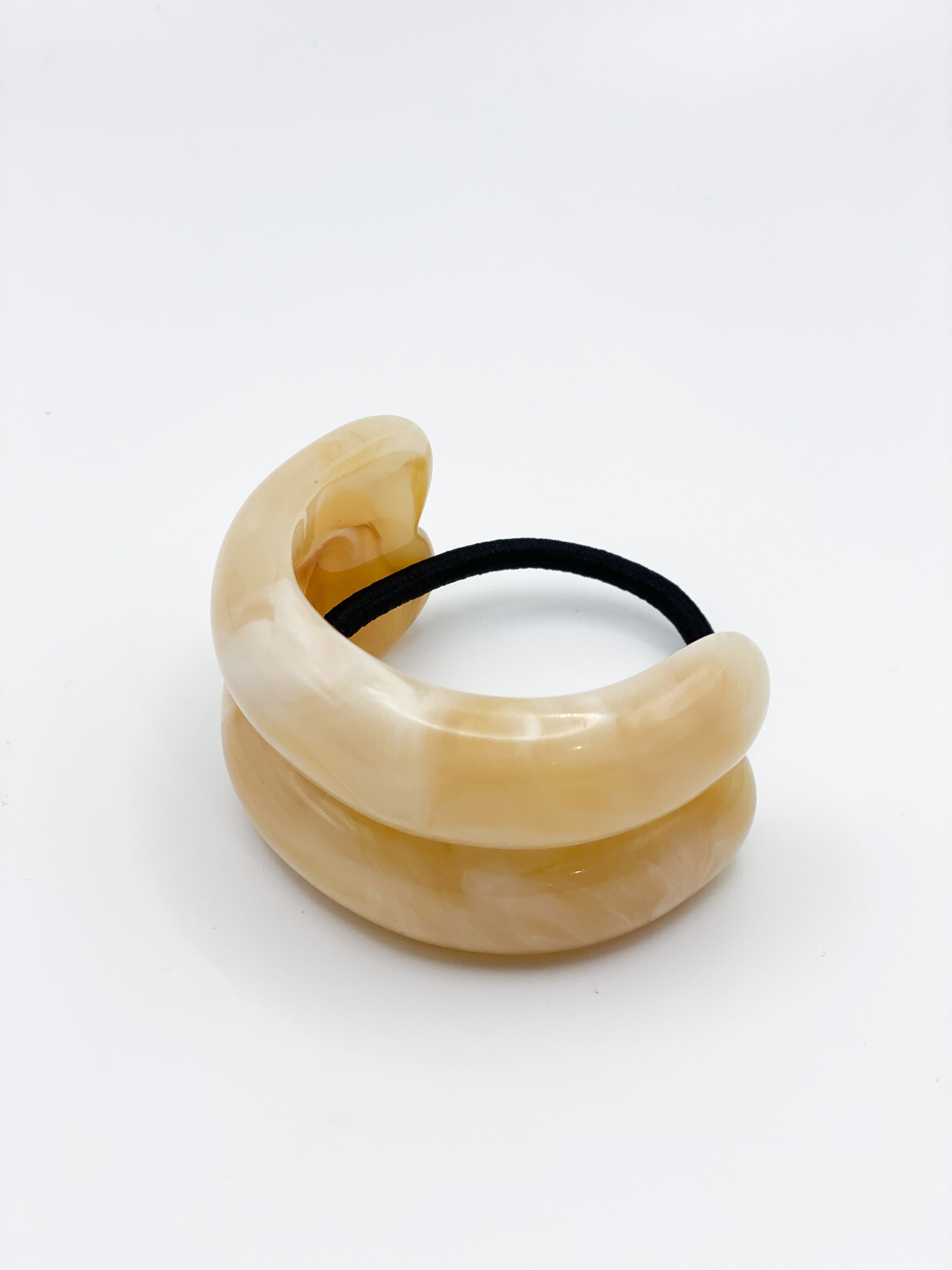 Orella Loop Hair Tie - Ivory