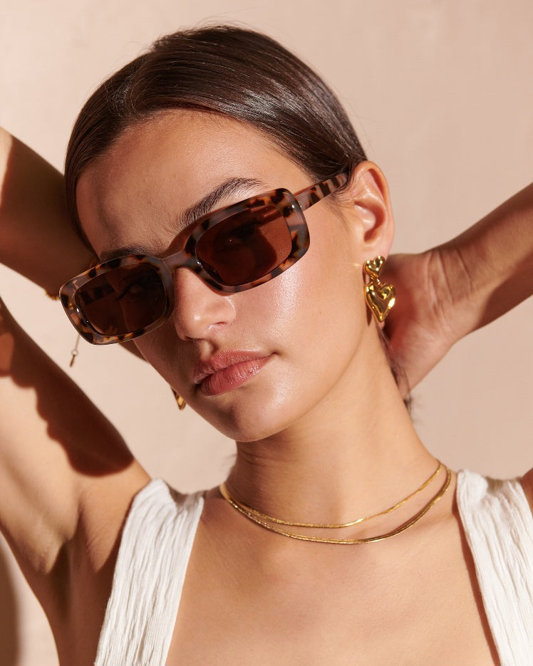 Paige Rectangular Sunglasses