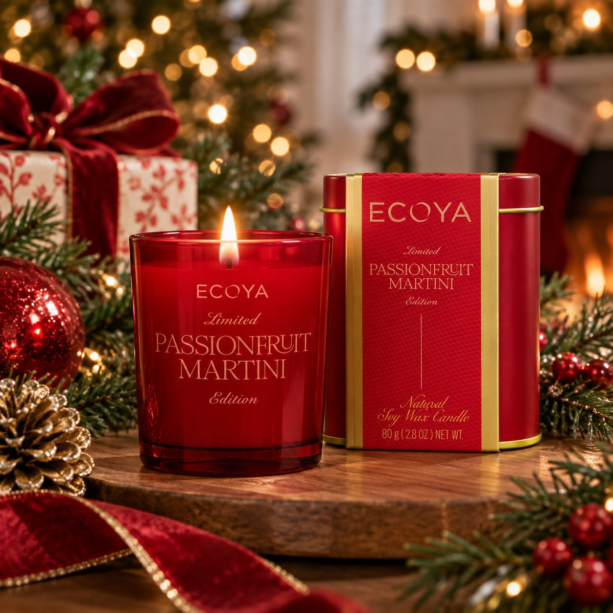 ECOYA Passionfruit Martini Madison Candle 400g
