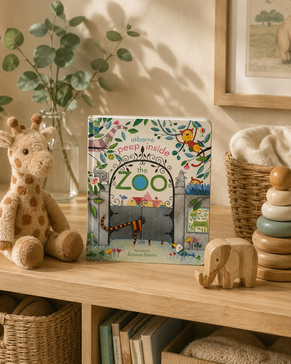 Peep Inside the Zoo | Board Book