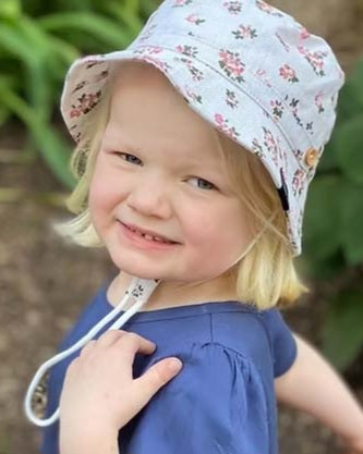 Pink Posy Bucket Hat