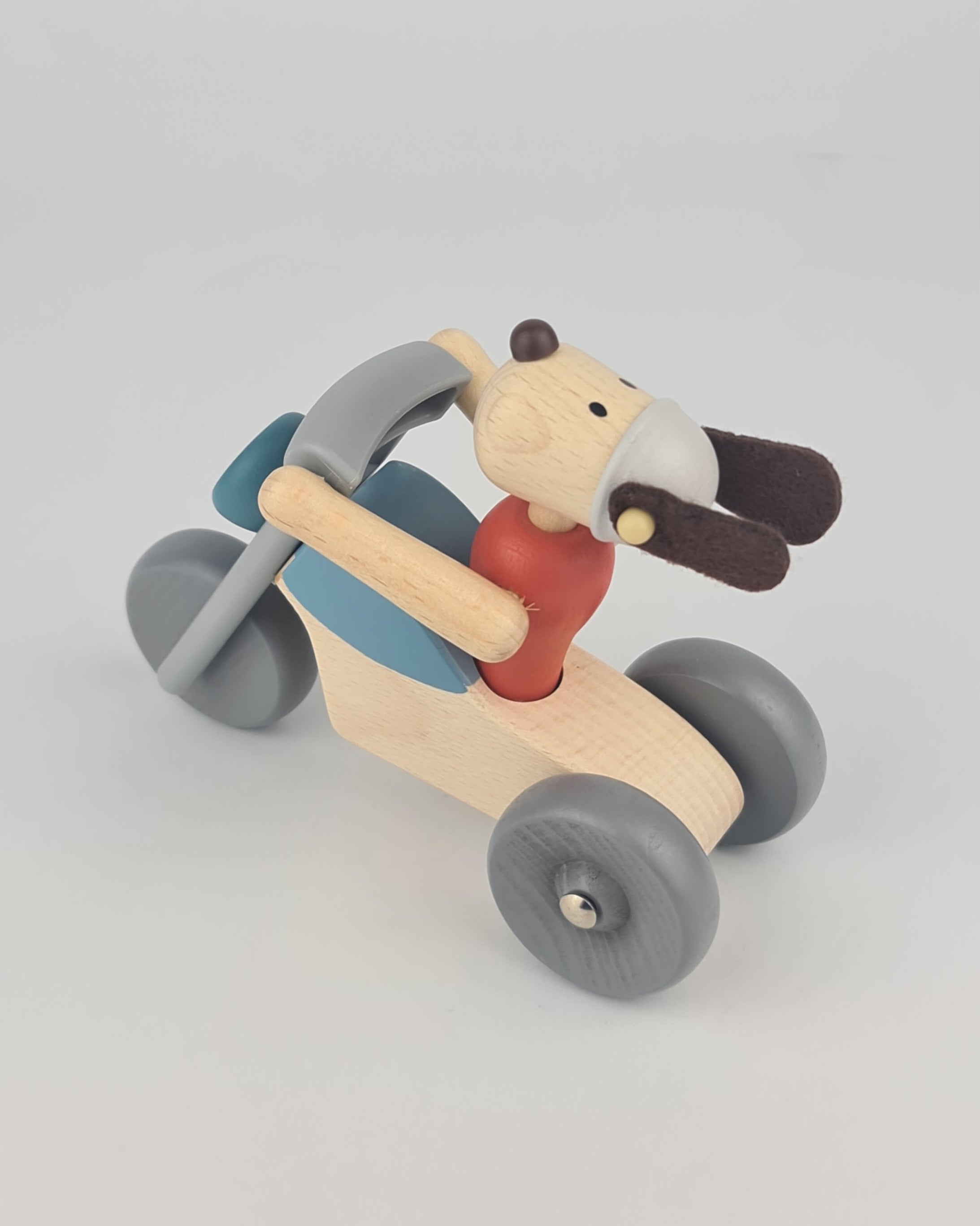 Reggie Dog Motorcycle Rider