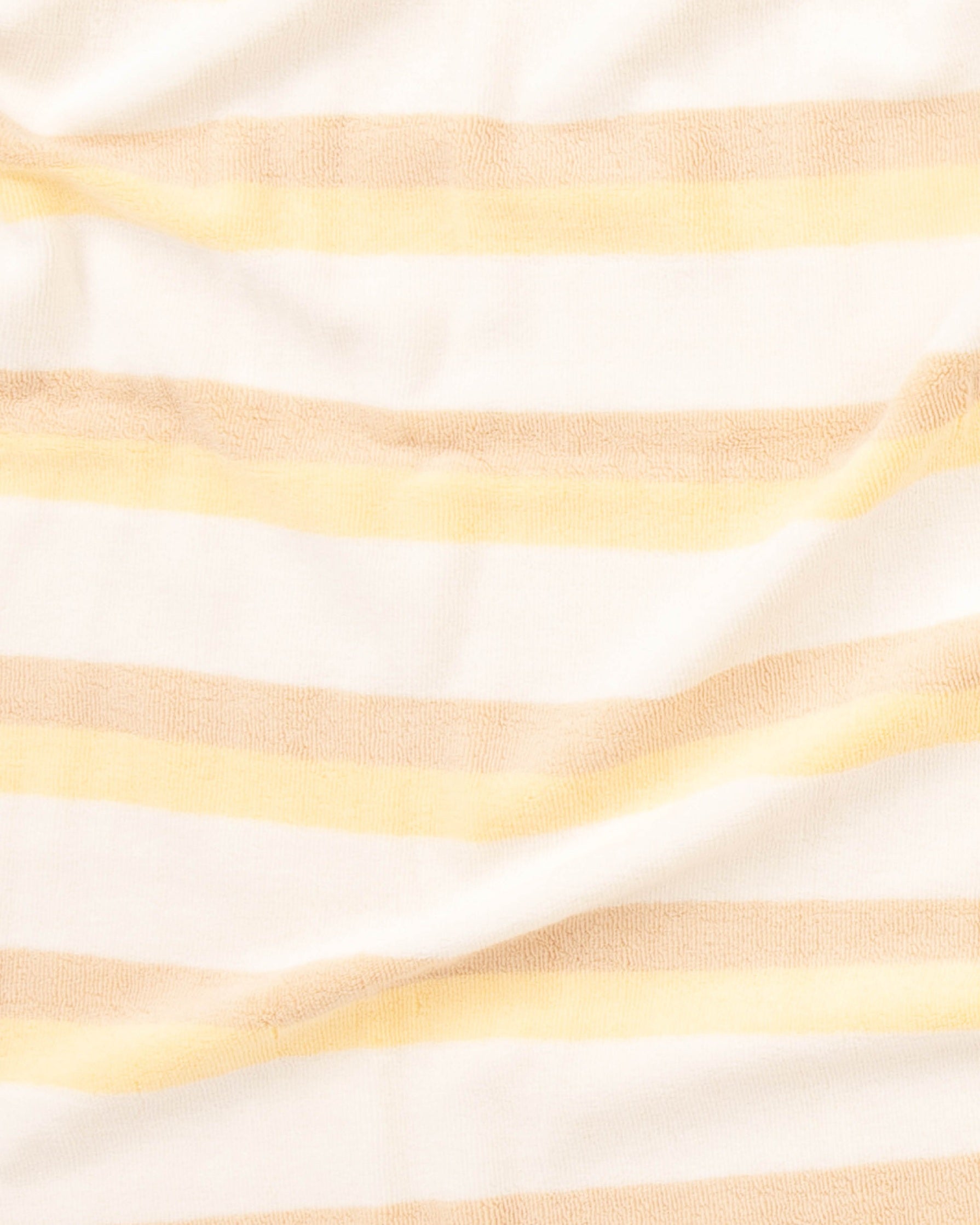 Ripple French Terry Beach Towel – Sand