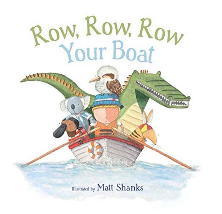 Row, Row, Row Your Boat | Board Book