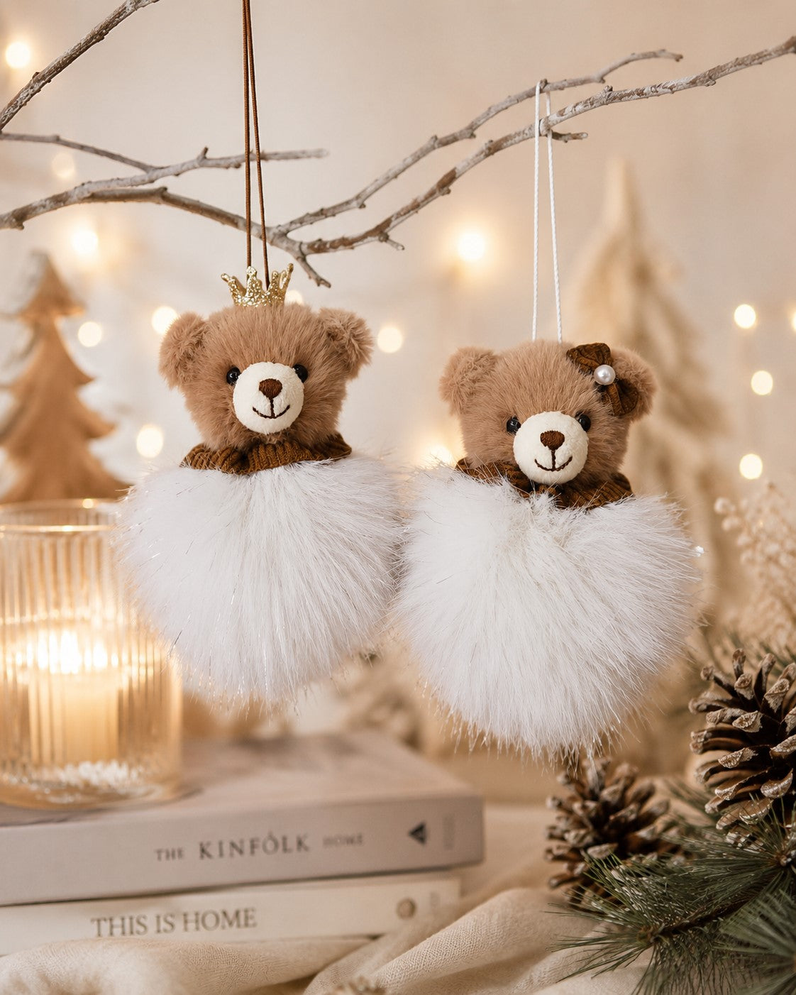Royal Teddy Bear – White | Pearl & William