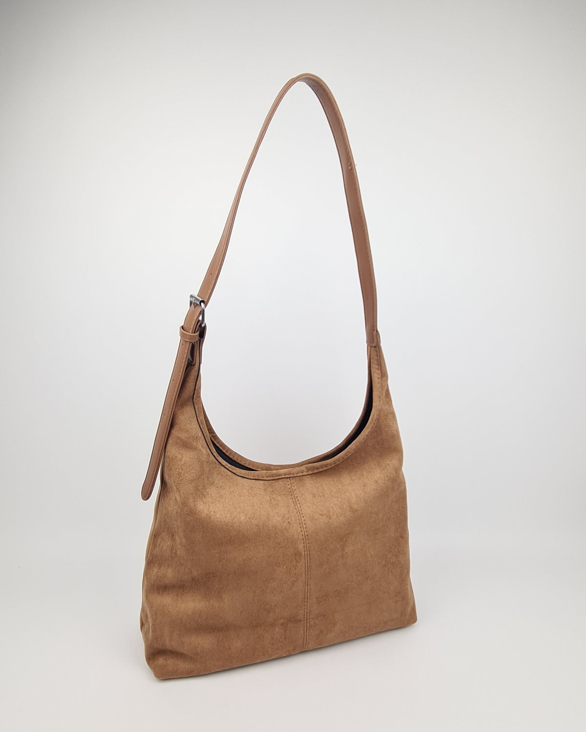 Scarlett Vegan Suede Shoulder Bag