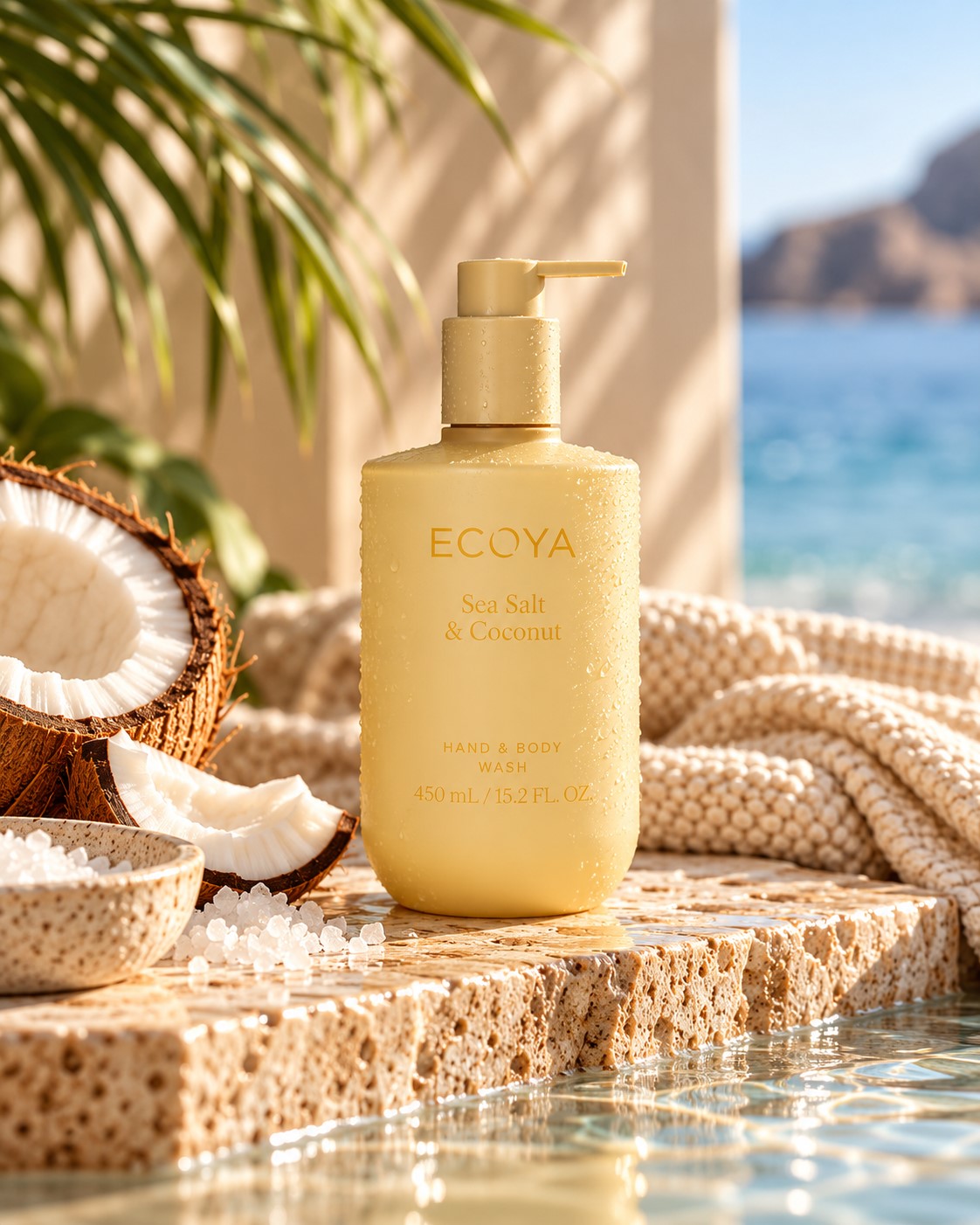Sea Salt & Coconut Hand & Body Wash 450ml