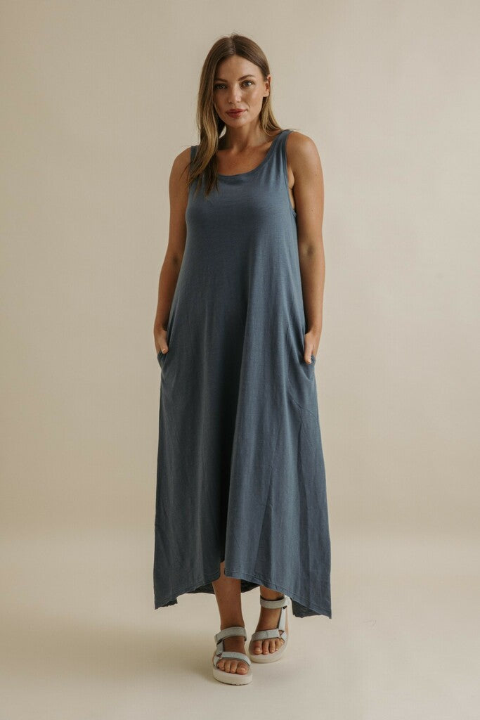Shoreline Fine Breeze Dress - Pool