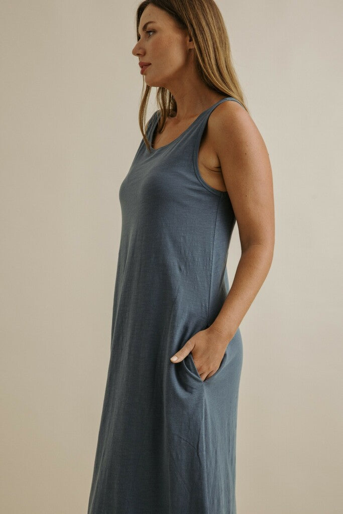 Shoreline Fine Breeze Dress - Pool