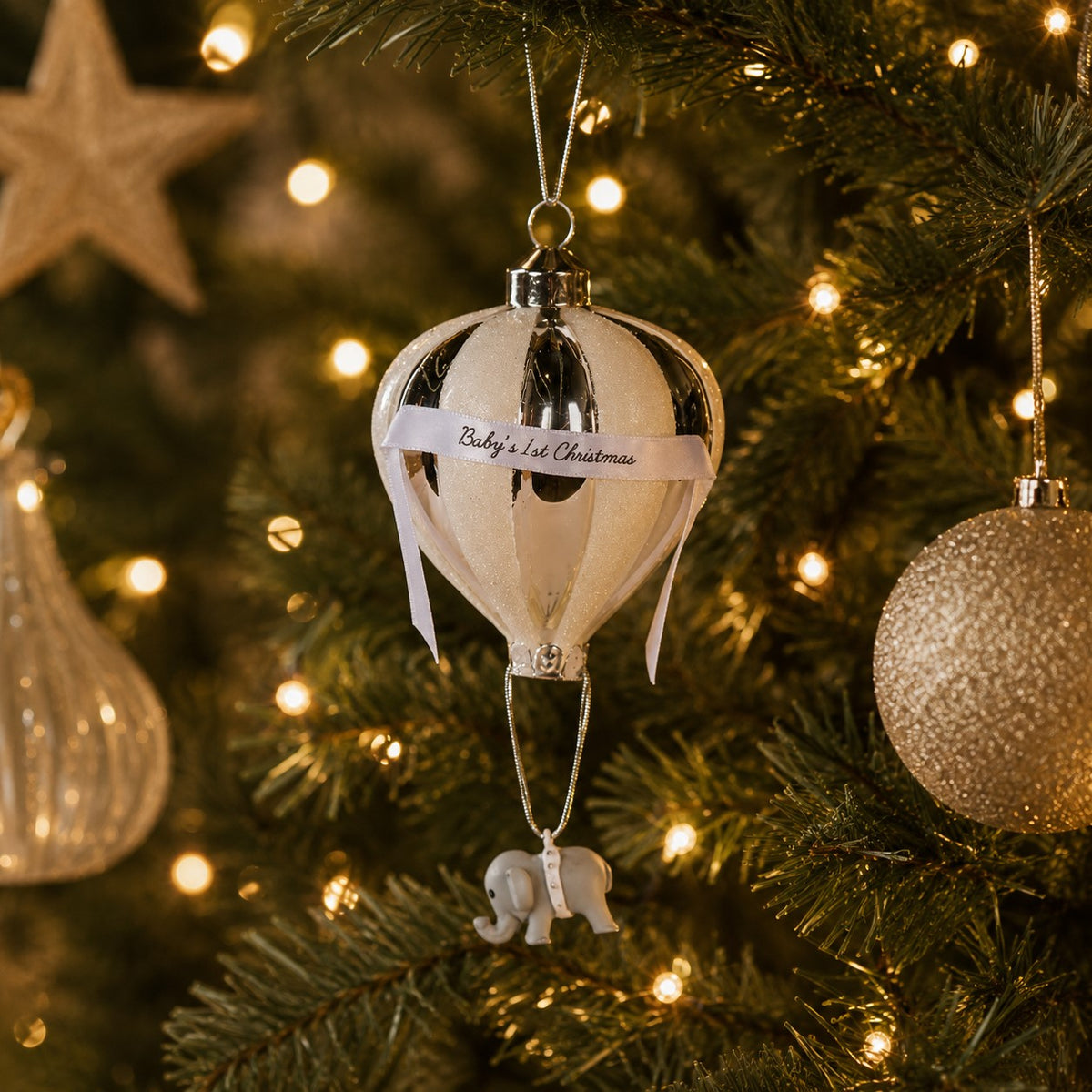 Baby’s 1st Christmas Balloon Ornament