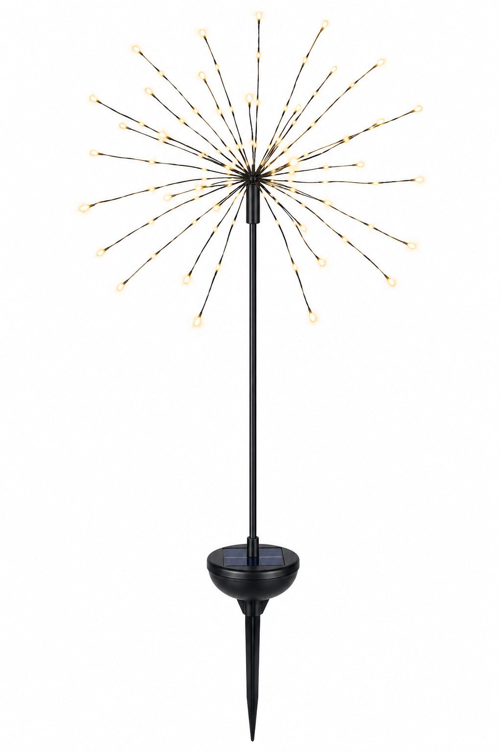 Solar Starburst Stake Light – Warm White