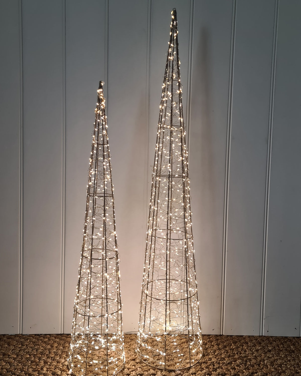 Starlight Cone Tree – LED Light Decoration 100cm