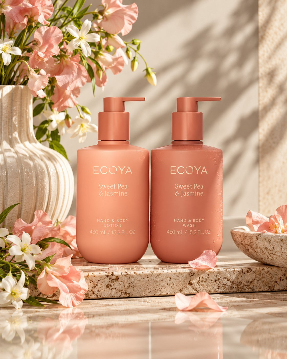 Sweet Pea & Jasmine Hand & Body Lotion - 450ml