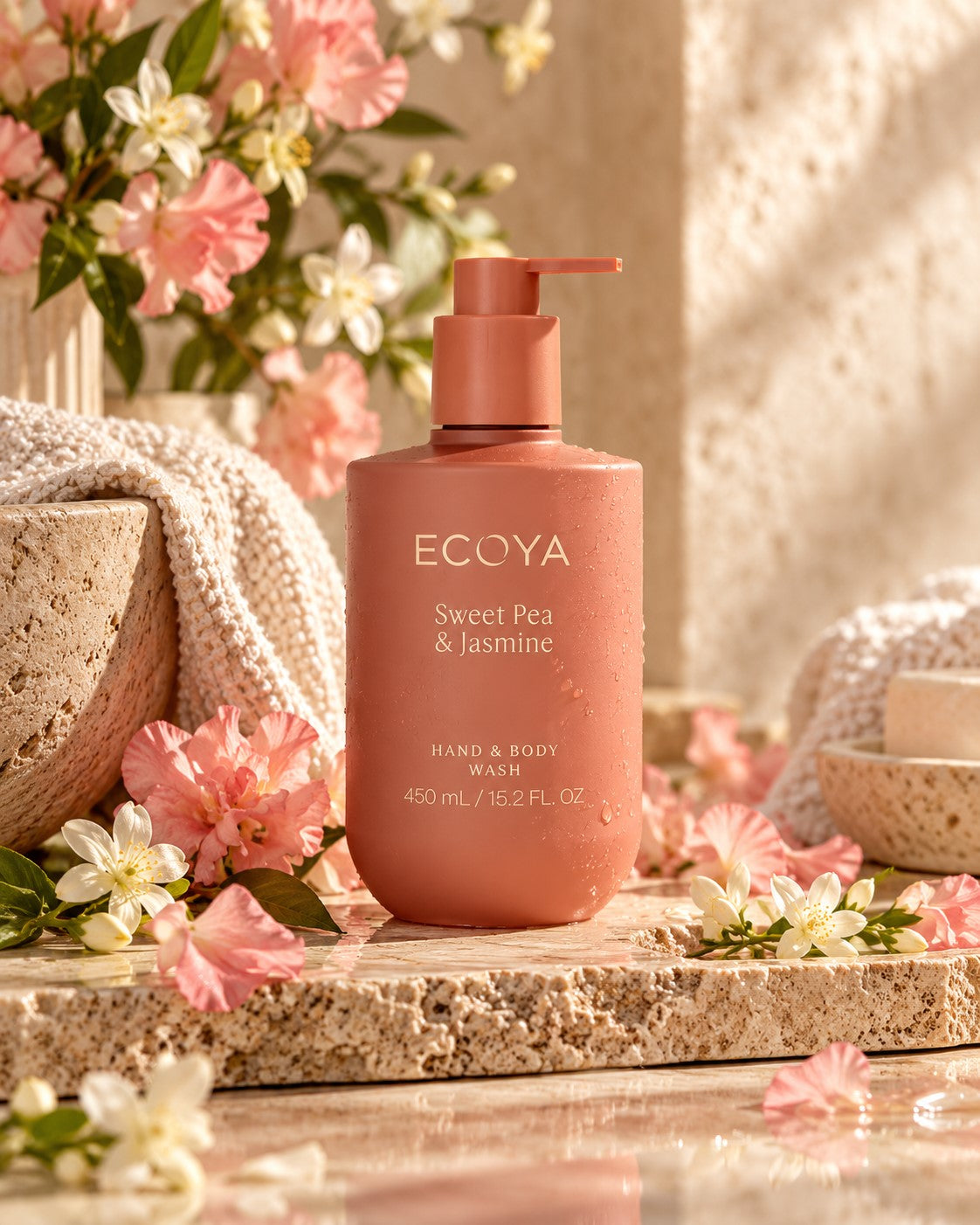 Sweet Pea & Jasmine Hand & Body Wash