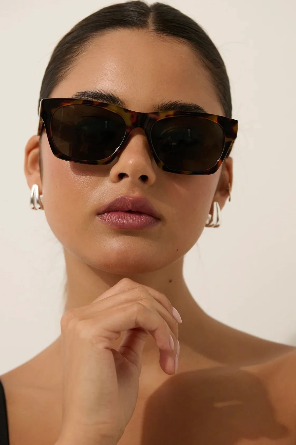Tess Basic Square Sunglasses