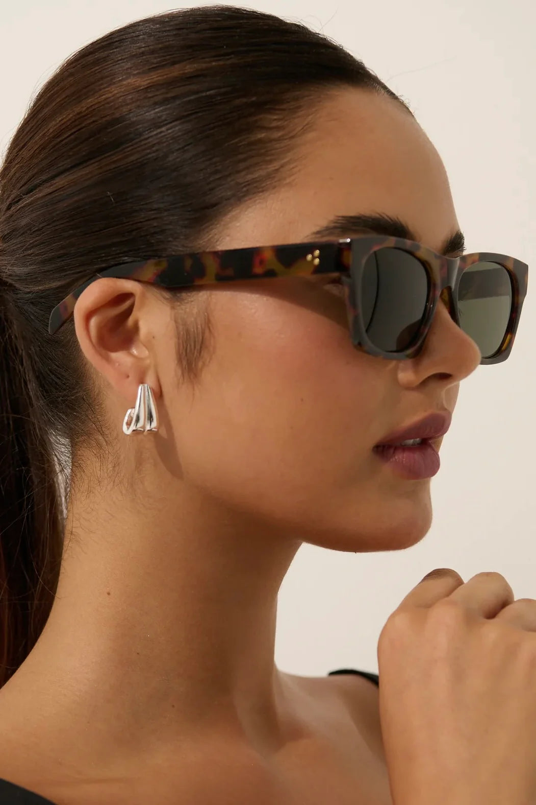 Tess Basic Square Sunglasses